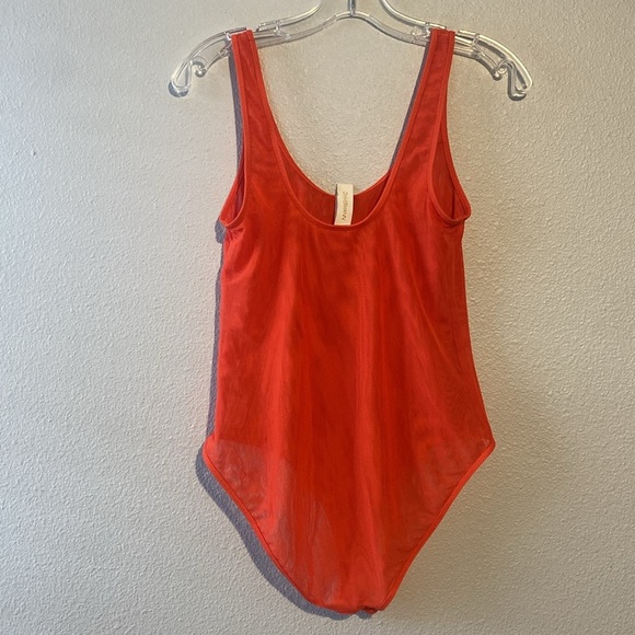 ZIMMERMANN
Mesh Scoop-Neck Bodysuit - Picture 8 of 8